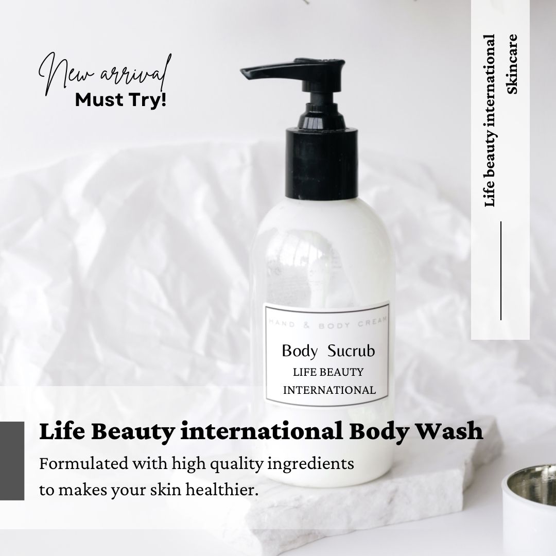 Life Beauty International Hydrating Body Wash – Deep Cleansing & Moisturizing